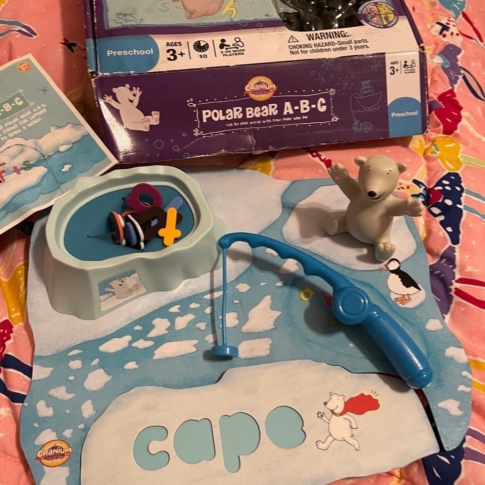 Preschool Game: Cranium Polar Bear A-B-C